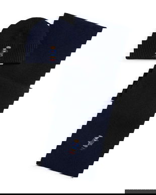 Polo Ralph Lauren pălărie și eșarfă din lână