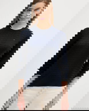 Tommy Hilfiger pulover de bumbac