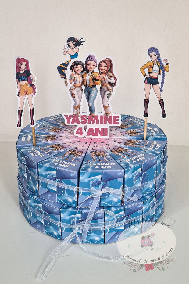 Cutii Felii de tort tematica K pop