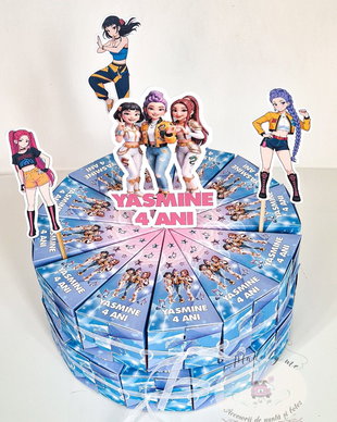 Cutii Felii de tort tematica K pop