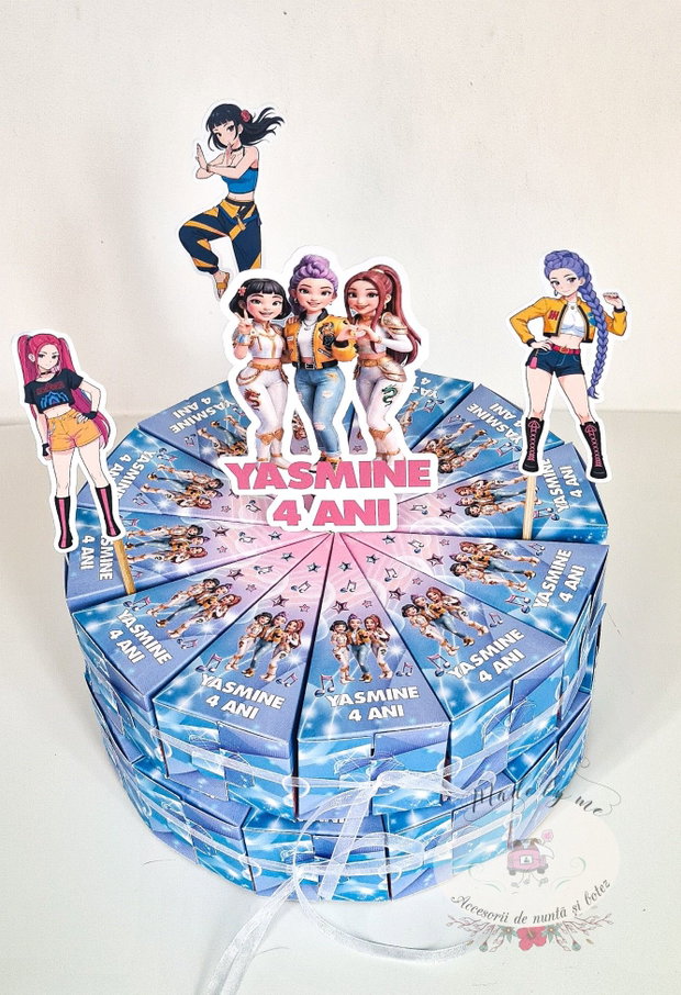 Cutii Felii de tort tematica K pop