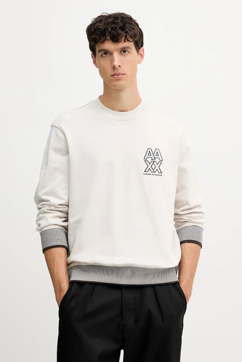 Armani Exchange hanorac de bumbac