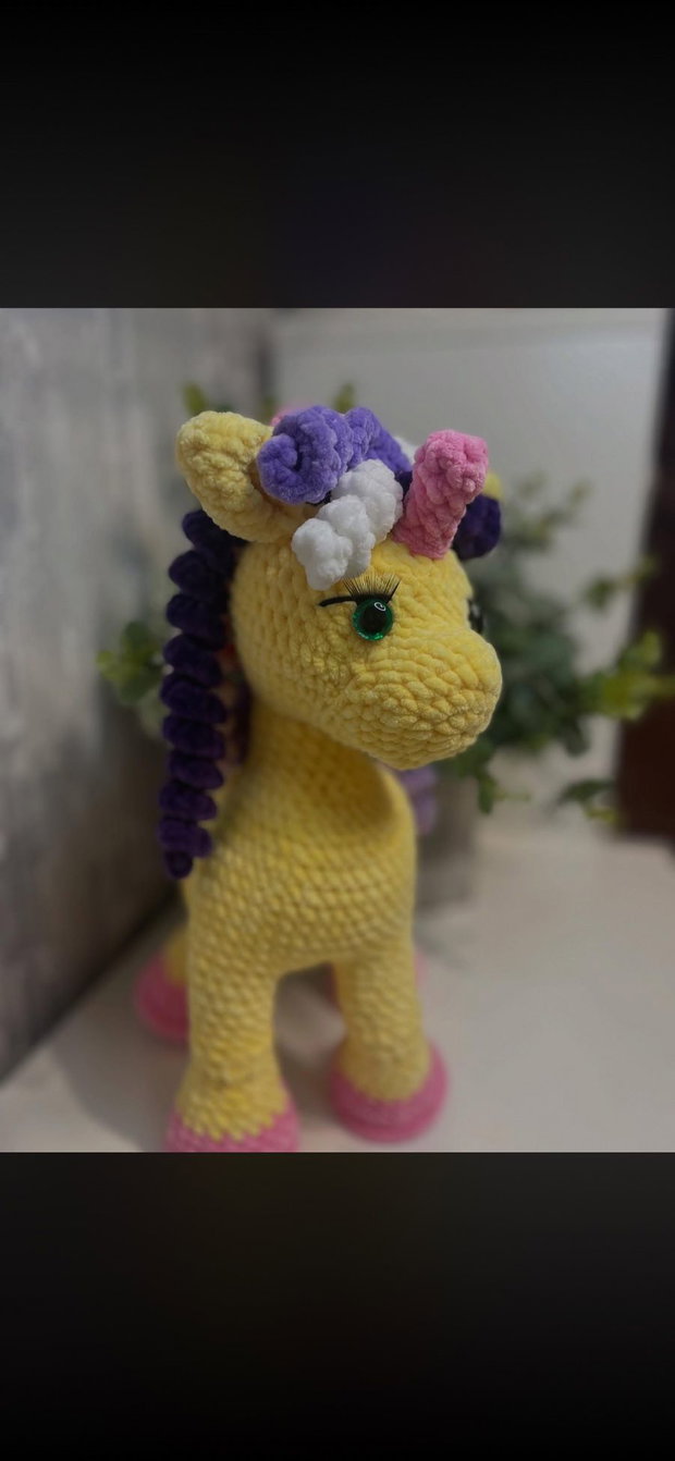 Jucărie croșetată