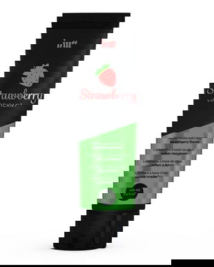 Lubrifiant pe baza de apa Intt cu aroma capsuni 100 ml