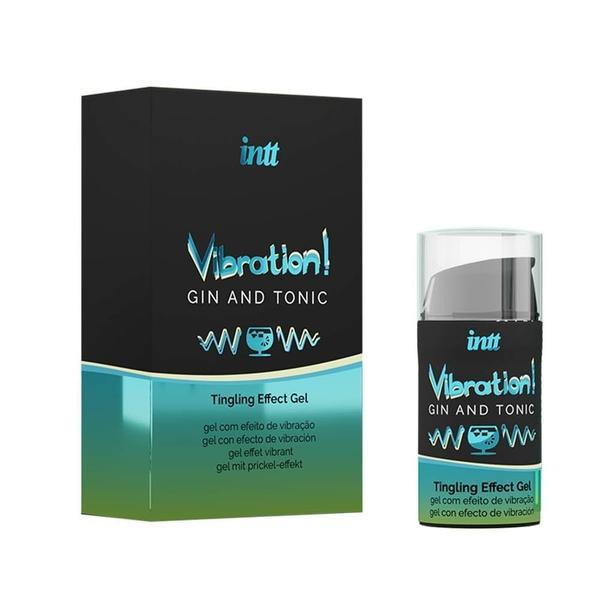 Gel lubrifiant Intt Vibration aroma gin tonic 15 ml