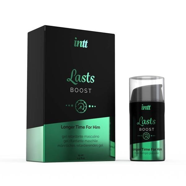 Gel pentru erectie si intarziere ejaculare Intt Lasts Boost 15 ml