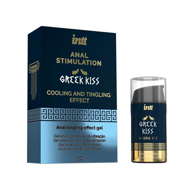 Lubrifiant Intt Greek Kiss cu efect de racire si furnicaturi 15 ml