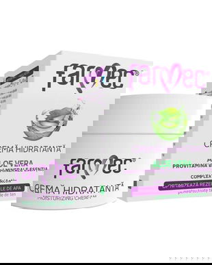 Crema Hidratanta cu Aloe Vera - Farmec Moisturizing Cream, 50 ml