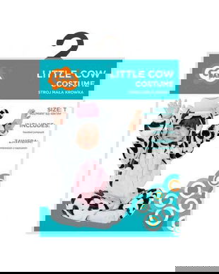 Costum carnaval Vacuta pentru copii, marime 92/104 cm (3-4 ani)