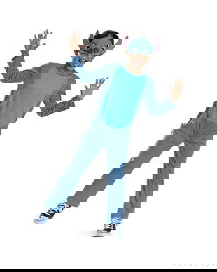 Costum carnaval Stitch Basic pentru copii, marimea S (5-6 ani)