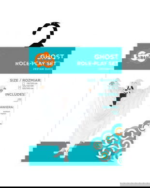 Costum carnaval Fantoma pentru copii 6 - 8 ani  (120-130 cm)