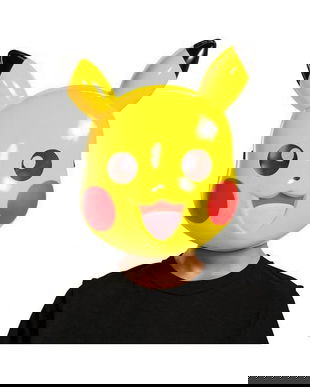 Masca Pikachu- Pokemon, universala