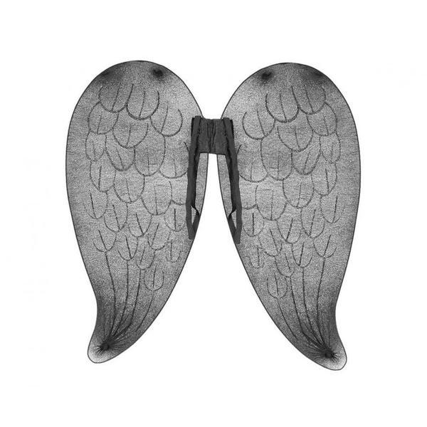 Aripi inger negru marime universala 53 x 54 cm