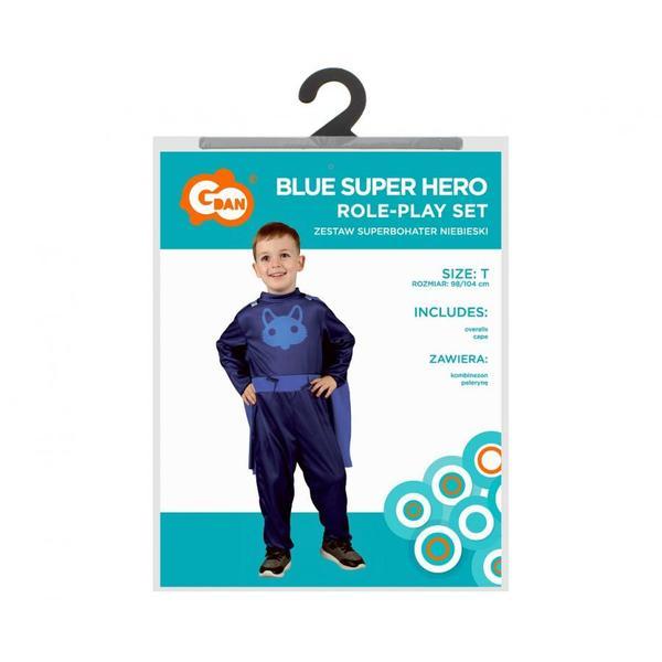 Costum carnaval de supererou pentru copii, Super Hero 98-104 cm (2-4 Ani)