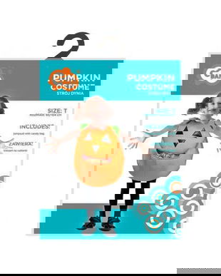 Costum carnaval dovlecel pentru copii, marimea 92/104 cm (3-4 Ani)