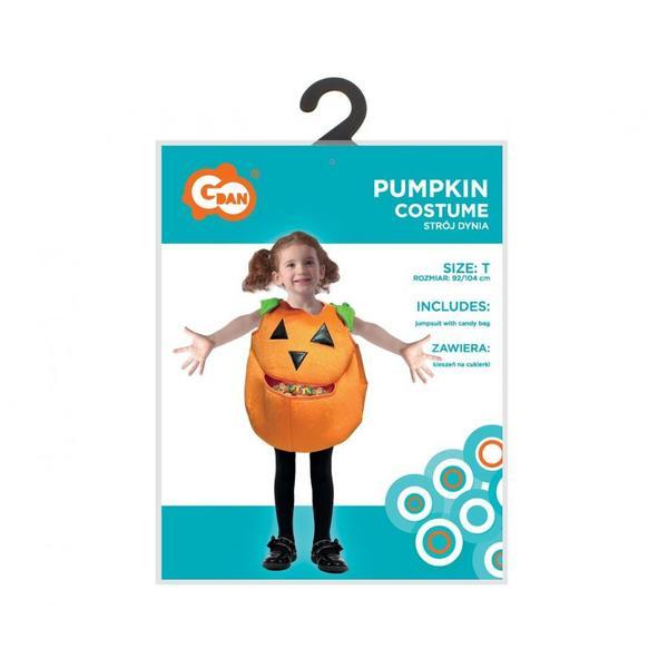 Costum carnaval dovlecel pentru copii, marimea 92/104 cm (3-4 Ani)