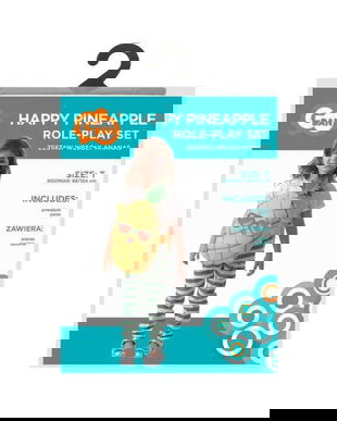 Costum carnaval ananas petru copii, varsta 3-4 ani (98/104 cm)