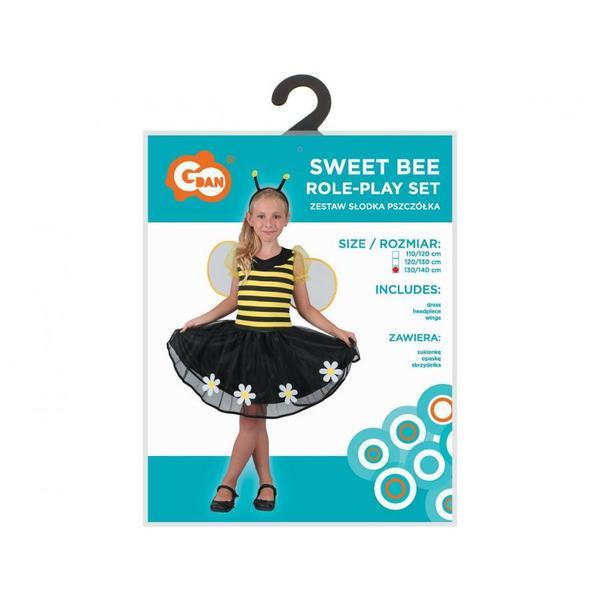 Costum carnaval Albinuta pentru copii 9-10 ani (130/140 cm)