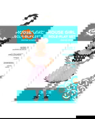 Costum carnaval Minnie Mouse roz pentru copii, 3-4 ani ( 92/104 cm)