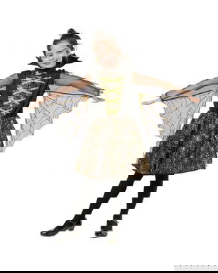 Costum carnaval Spooky Spider Princess, marime 120-130 cm ( 6-8 Ani)