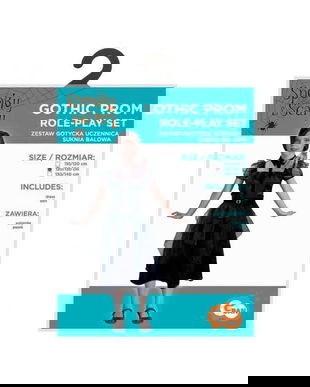 Costum carnaval gotic pentru fete, 120 -130 cm