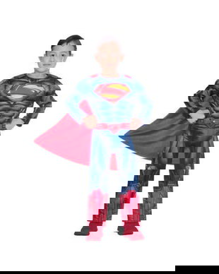 Costum carnaval Superman Clasic pentru baieti, 10 - 12 ani