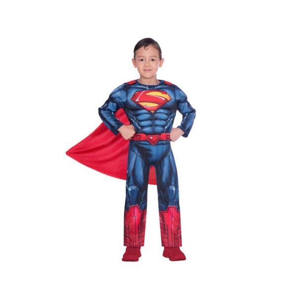 Costum carnaval Superman Clasic pentru baieti, 10 - 12 ani