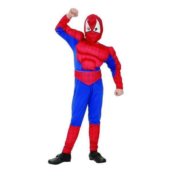 Costum carnaval Spiderman pentru copii, 7 - 8 ani ( 120/130 cm )