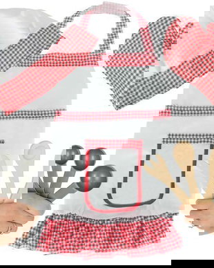 Costum carnaval Bucatar 3 - 7 ani cu accesorii