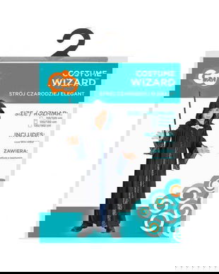 Costum de vrajitor copii roba cu gluga marime 110 /120