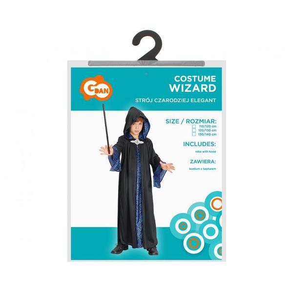 Costum de vrajitor copii roba cu gluga marime 110 /120