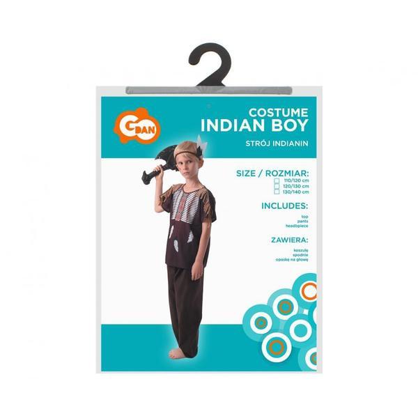 Costum carnaval Indian pentru copii 6-8 ani (120-130 cm)