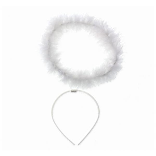 Coronita aura ingeras alb, marime universala