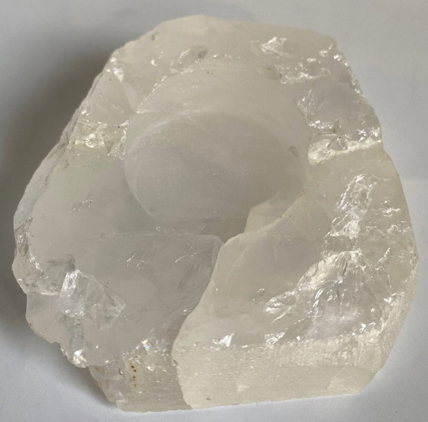 Cuart Transparent (Cristal de Stanca) - Suport de lumanare