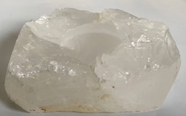 Cuart Transparent (Cristal de Stanca) - Suport de lumanare