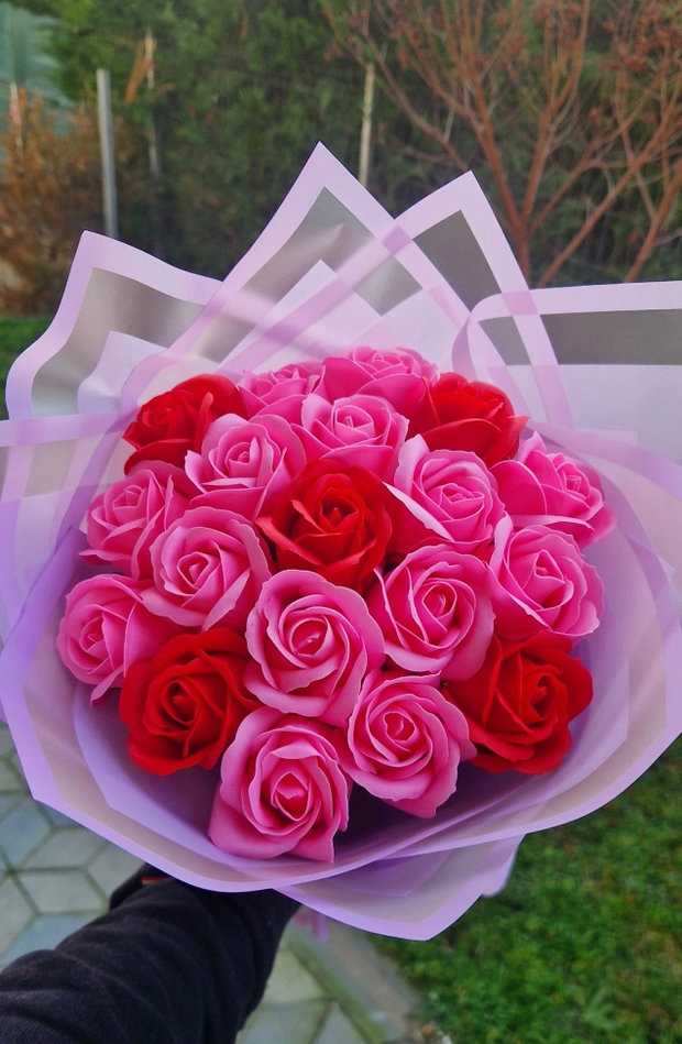 Buchet 19 trandafiri
