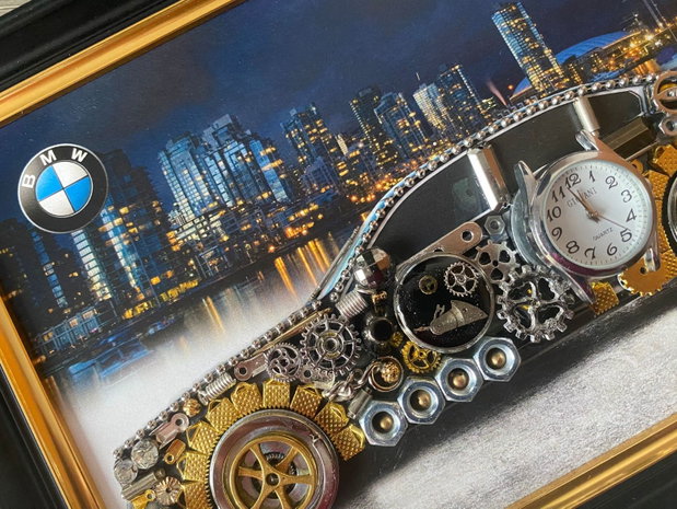 BMW Cod M 717・Colaj piese de ceas・Decor vintage・Bijuterii cu ceas・Cadouri Ceasuri Barbati