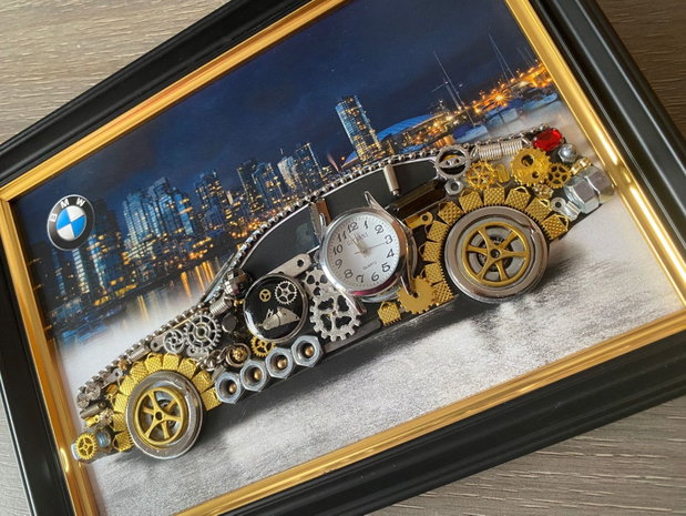 BMW Cod M 717・Colaj piese de ceas・Decor vintage・Bijuterii cu ceas・Cadouri Ceasuri Barbati