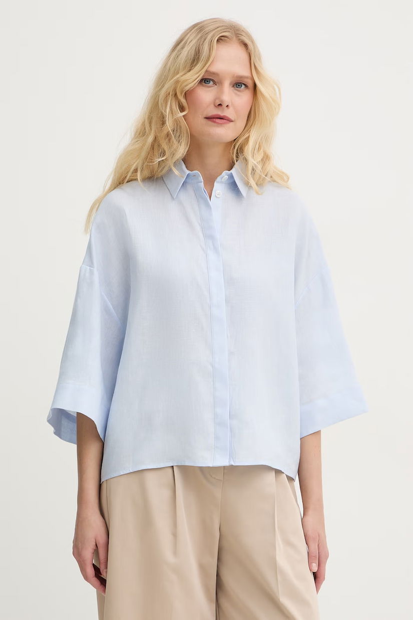 MM by Max Mara cămașă de pentru femei, din in RITO