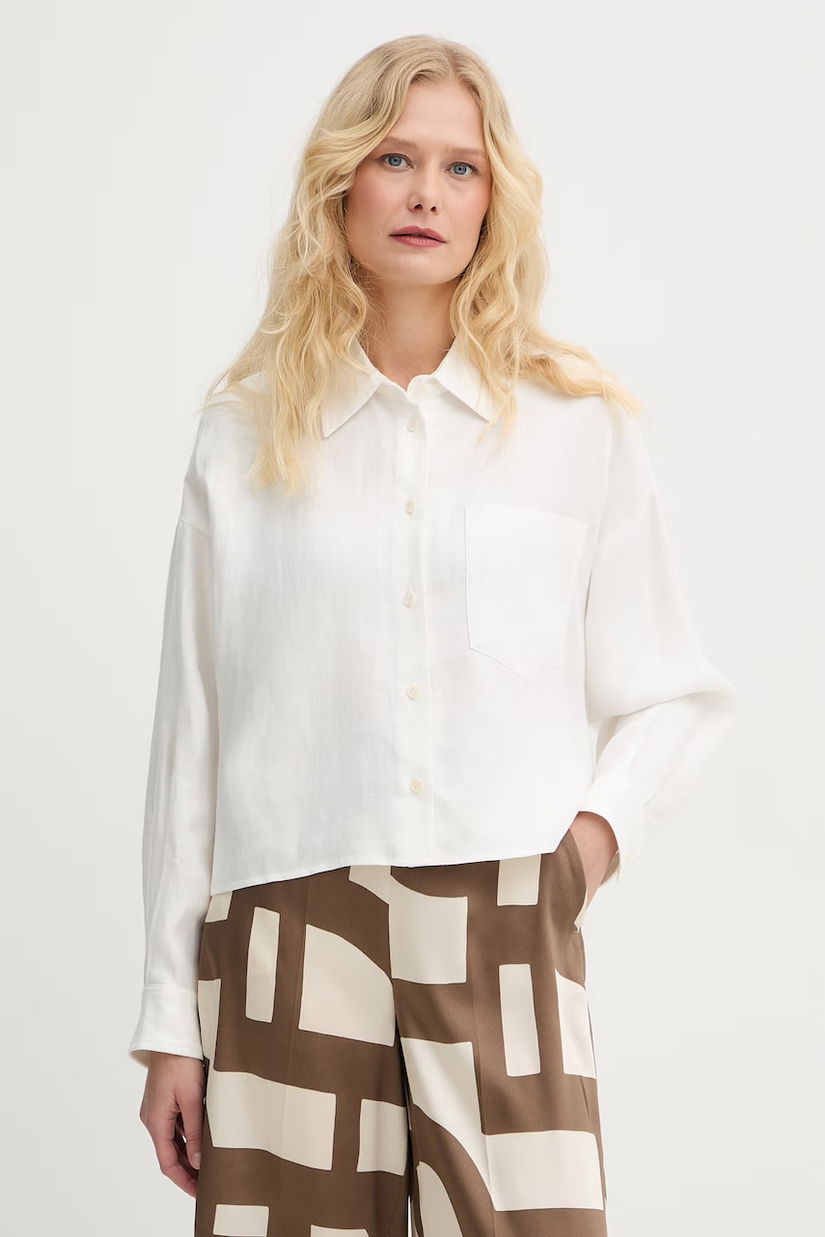 Weekend Max Mara cămașă de in CAPO