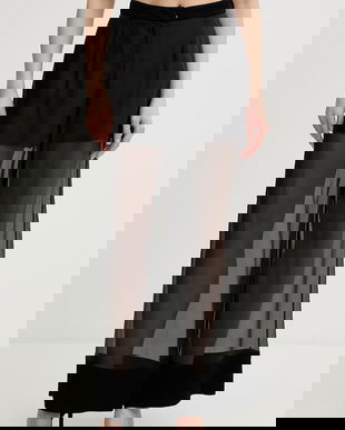 Karl Lagerfeld pantaloni pentru femei, cu vâscoză