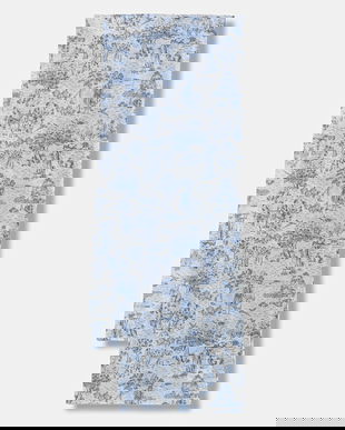 Barbour șal pentru femei, din bumbac Wisteria