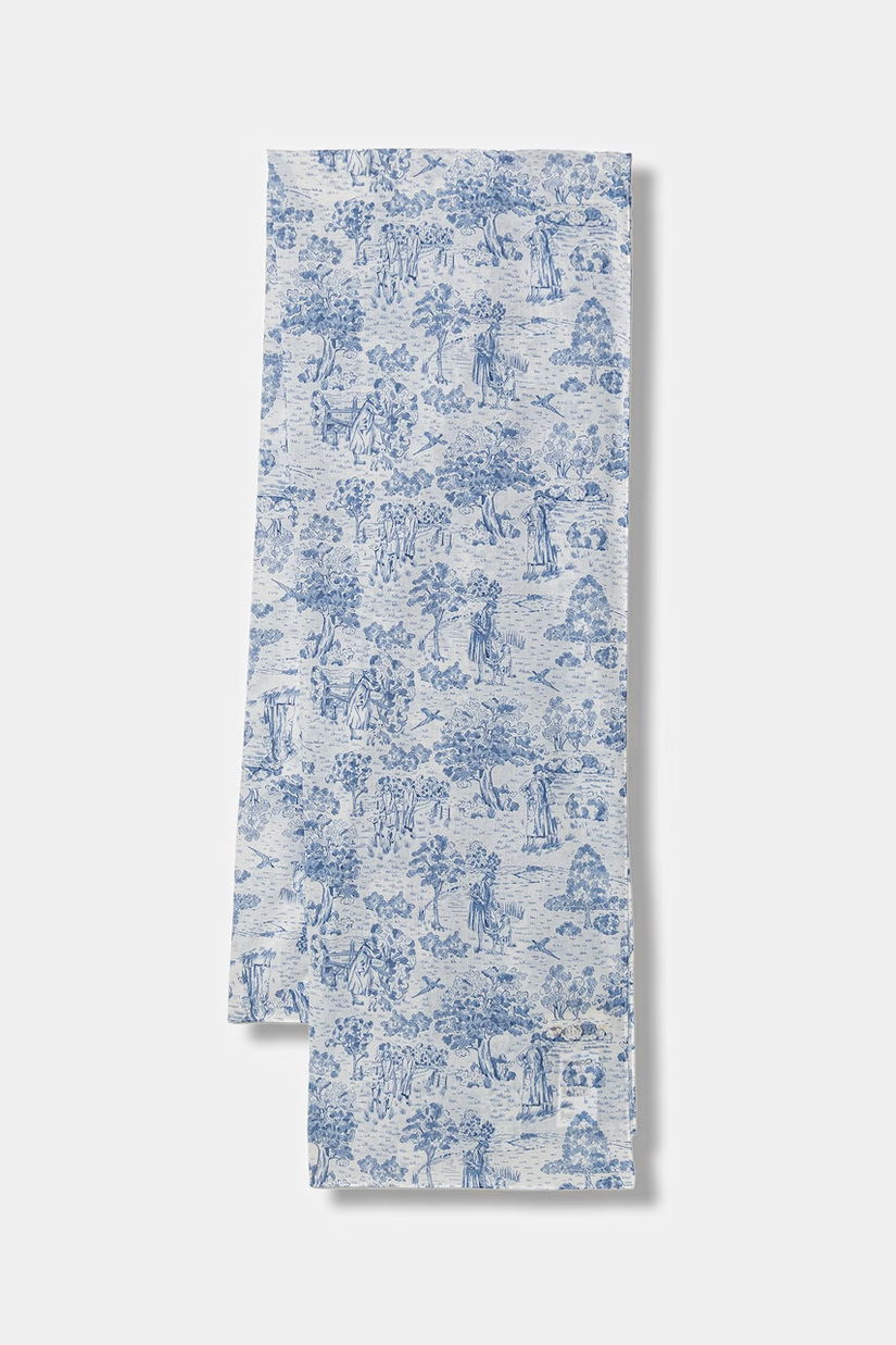 Barbour șal pentru femei, din bumbac Wisteria