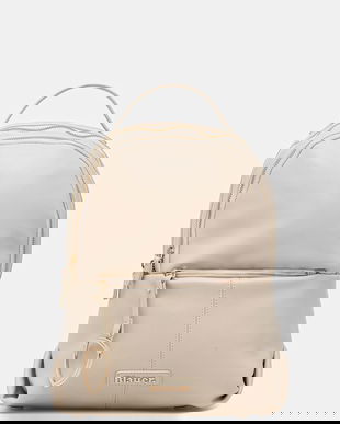 Blauer rucsac pentru femei, cu imitație de piele