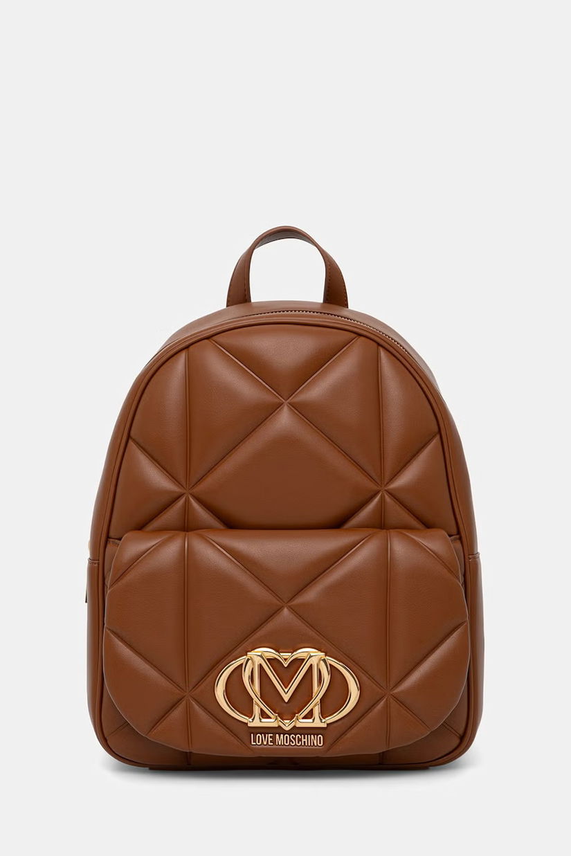 Love Moschino rucsac pentru femei, cu imitație de piele