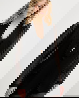 Karl Lagerfeld sacou pentru femei, cu vâscoză