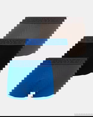 Guess boxeri pentru bărbați, din bumbac cu elastan JOE, pachet de 3