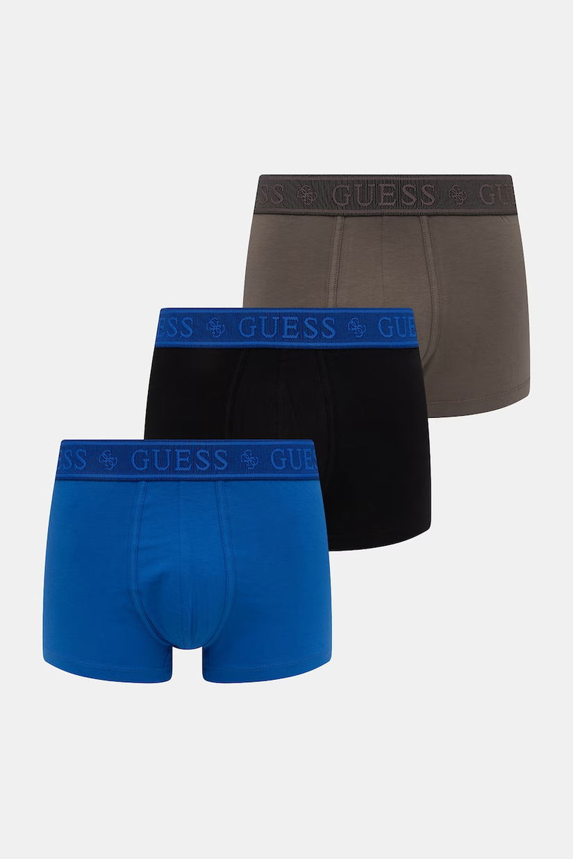 Guess boxeri pentru bărbați, din bumbac cu elastan JOE, pachet de 3