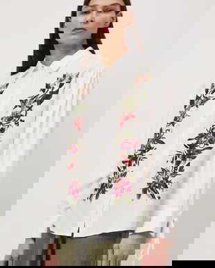 Medicine cămașă pentru femei, cu vâscoză