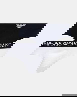 Emporio Armani Underwear slip pentru bărbați, din bumbac cu elastan pachet de 2